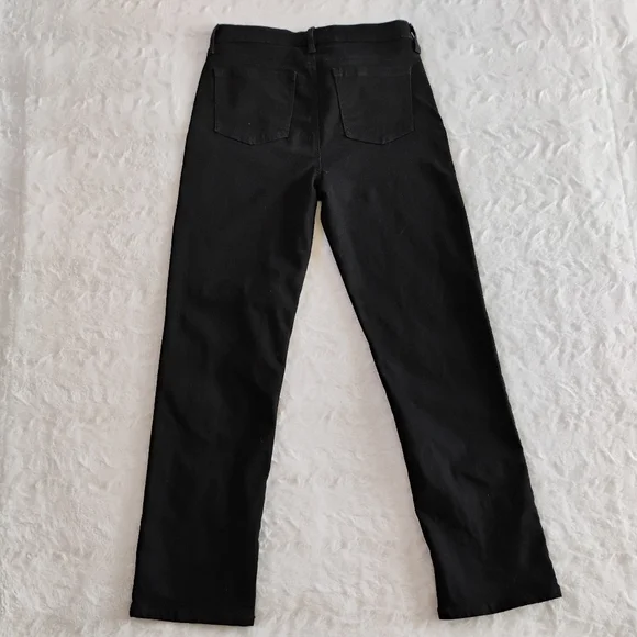 NWOT Buffalo David Bitton Alyssa Black High-Rise Straight Leg Jeans - Picture 2 of 5